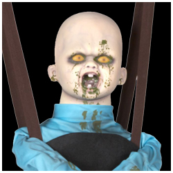 Bouncy Zombie Baby