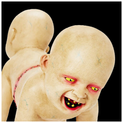 Doug and Phil Conjoined Zombie Baby
