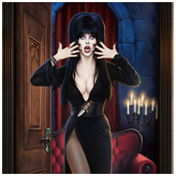 Elvira Mistress of the Dark: Elvira Door Cover