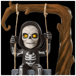 Lil' Skelly Bones Statue