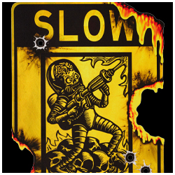 Mars Attacks: Martian Warrior Sign