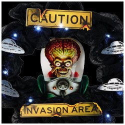 Mars Attacks: Martian Warrior Wreath