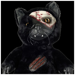Plush Horror Cat