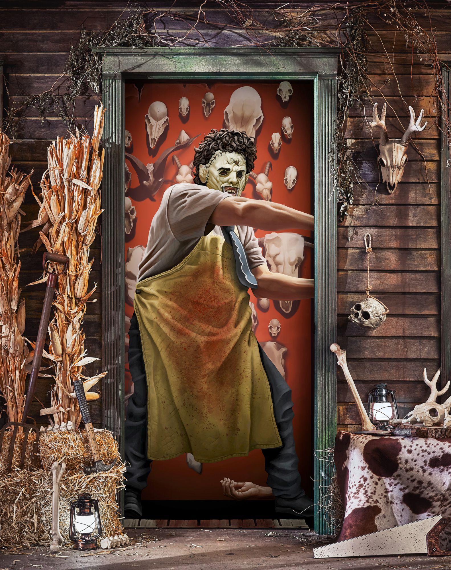 The Texas Chainsaw Massacre: Leatherface Door Cover