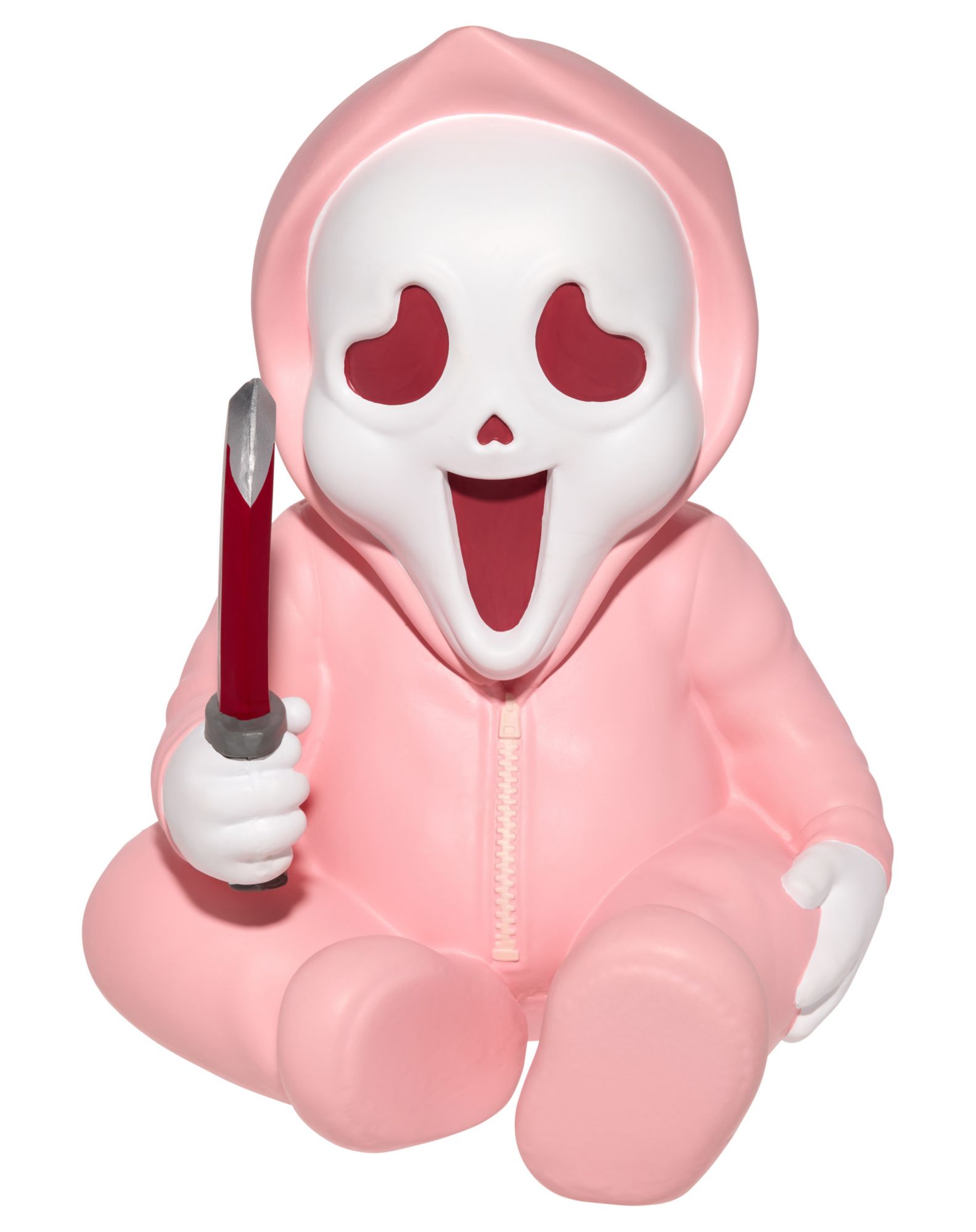 Ghost Face: Pink Ghost Face Horror Baby